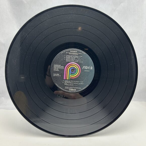 HUGO WINTERHALTER: Hawaiian Wedding Song Vinyl Record LP - Picture 4 of 4